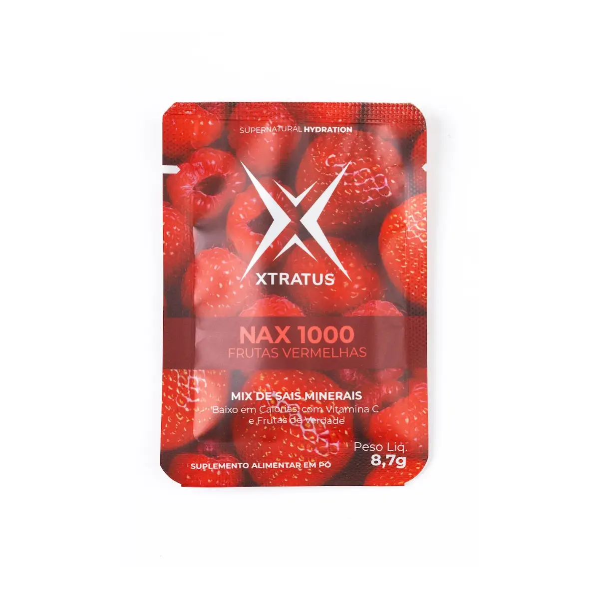 NAX 6,6g - Mix de Sais Minerais - Frutas Vermelhas